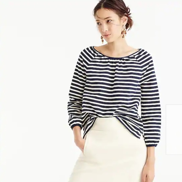 J. Crew Tops - J.Crew Striped Shirt Size XS